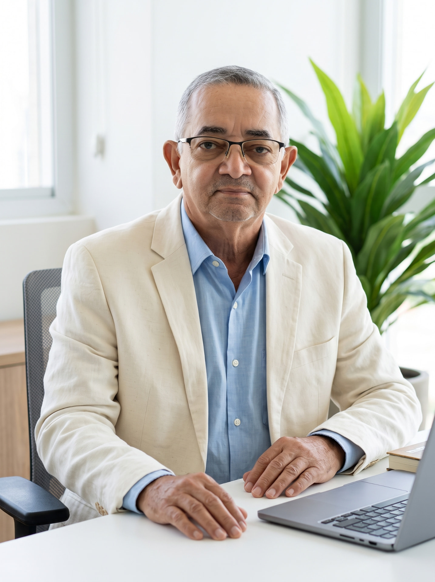 Aluízio Muniz dos Santos Cunha, Engenheiro Civil e responsável técnico da Escritório de Topografia